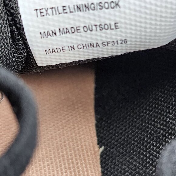 Blondo Lauretta Waterproof Sneakers 11M Black Leather & Textile Upper - Picture 6 of 10